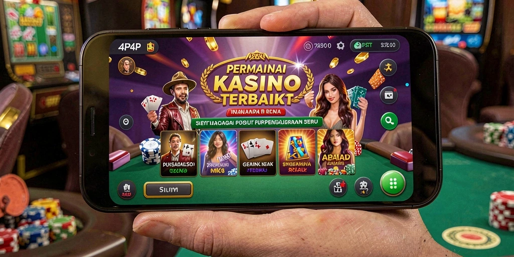 Tampilan gameplay seru di 4P4P dengan grafis menarik.