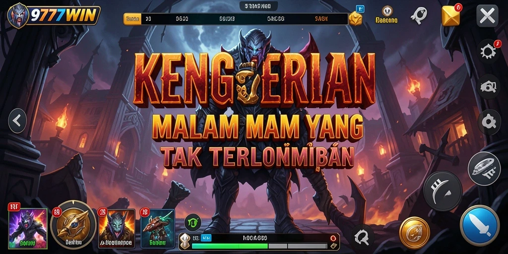 Gameplay mencekam di dunia kegelapan 9777WIN.