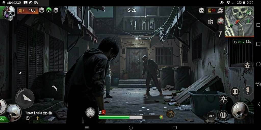 Tampilan gameplay mencekam dari API5000 dengan elemen horor yang intens.