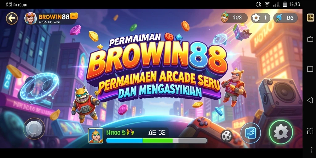 Tampilan gameplay BROWIN88 yang seru dan menantang.
