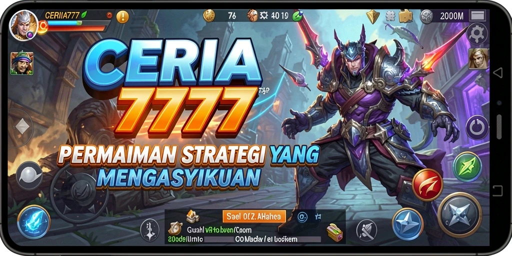 Tampilan gameplay CERIA777 yang menarik dan strategis.