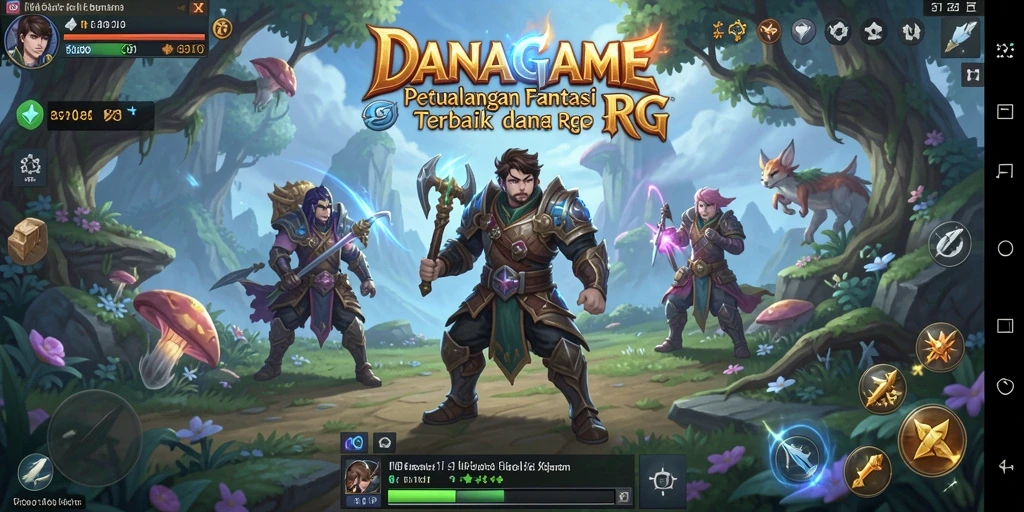 Tangkapan layar utama menampilkan pertarungan mendebarkan di <strong>DANAGAME</strong>.