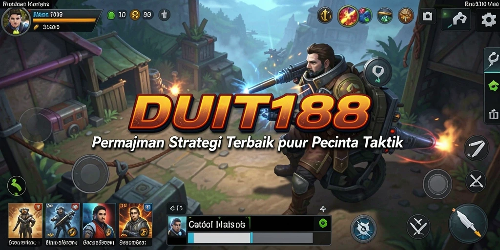 Tampilan gameplay yang mendebarkan dalam DUIT188.
