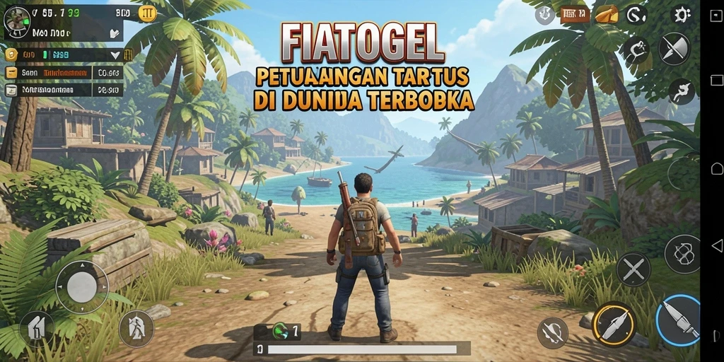 Tampilan gameplay Open World yang epik dan menakjubkan di FIATOGEL.