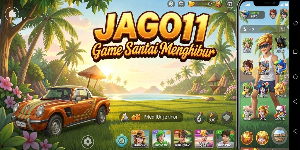Screenshot menunjukkan gameplay <strong>JAGO11</strong> yang seru dan menenangkan.