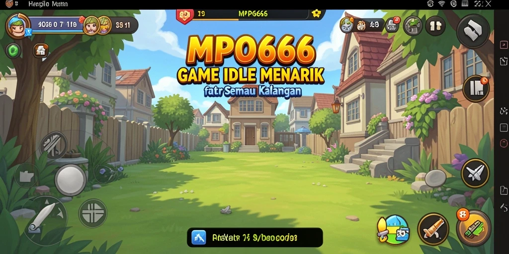 Tampilan gameplay MPO666 yang menarik dan adiktif dengan elemen Idle.