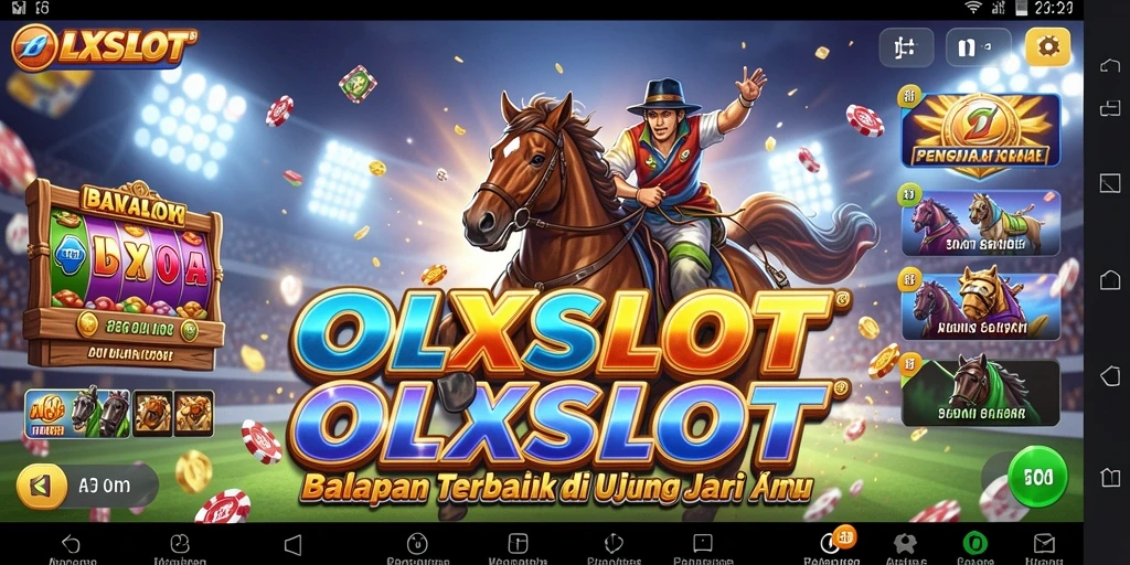 Tampilan gameplay Racing yang menegangkan di OLXSLOT.