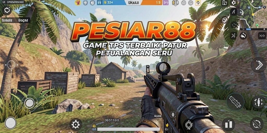 Gameplay mendebarkan PESIAR88 dengan aksi tembak-tembakan yang intens.