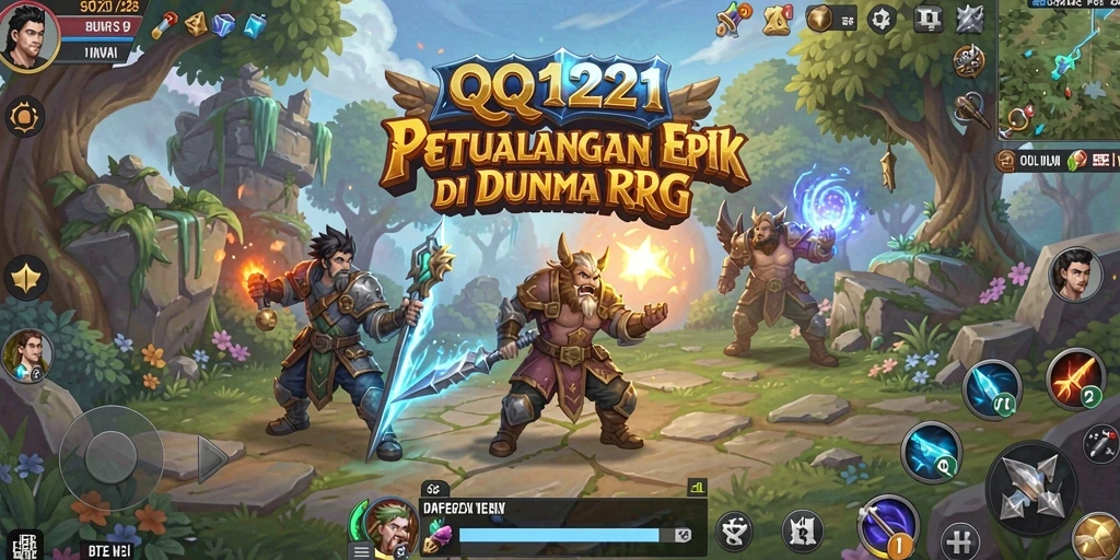 Gameplay mendalam dan grafis menakjubkan di QQ1221.