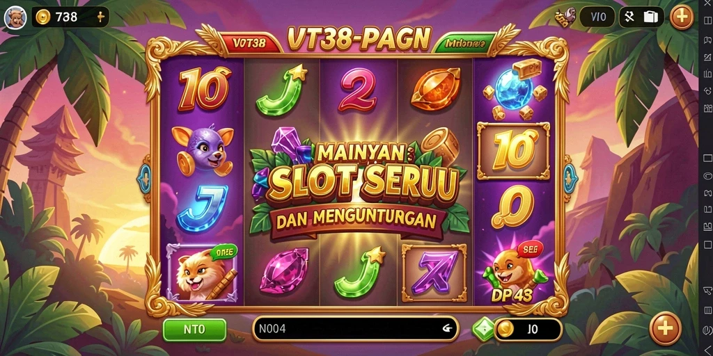 Tampilan gameplay VT38 yang menarik dalam suasana slot yang mengasyikkan.