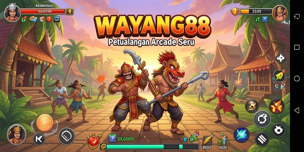 Screenshot utama WAYANG88 menampilkan gameplay seru dan interaktif.