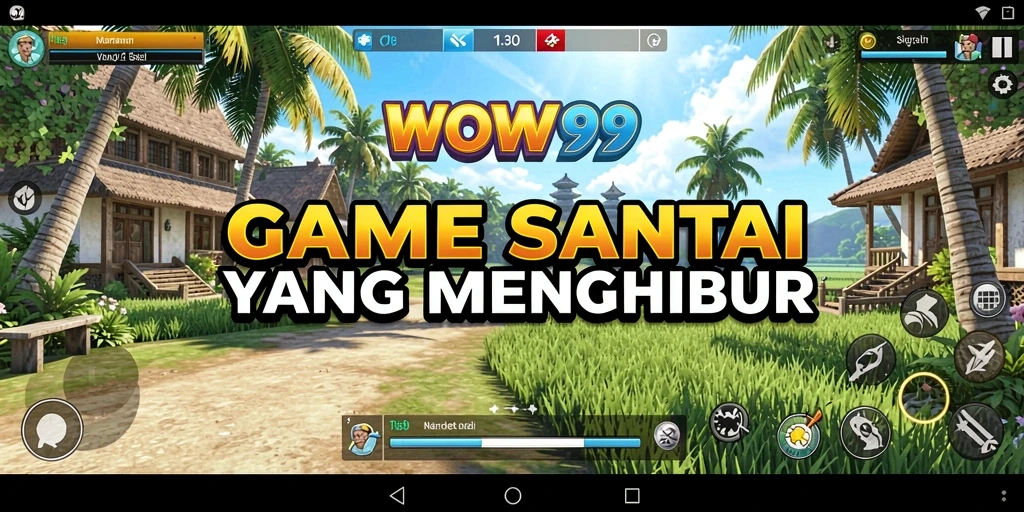 Tangkapan layar WOW99 menampilkan gameplay menyenangkan dan interaktif.